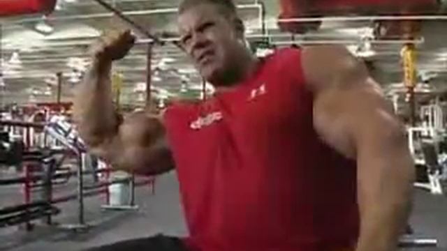 Джей Катлер - Сгибание руки к разноименному плечу смотреть онлайн