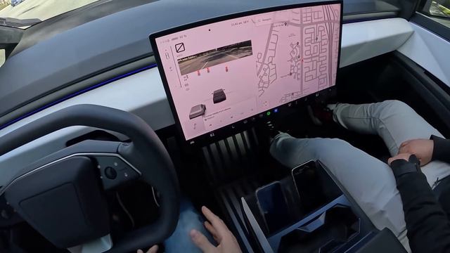 Tesla Cybertruck (POV First Drive) смотреть онлайн