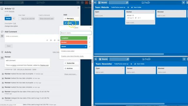 Merge Trello Boards with Placker with card sync смотреть онлайн