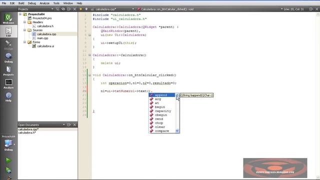 Programacion Qt Basico 04 - Calculadora смотреть онлайн