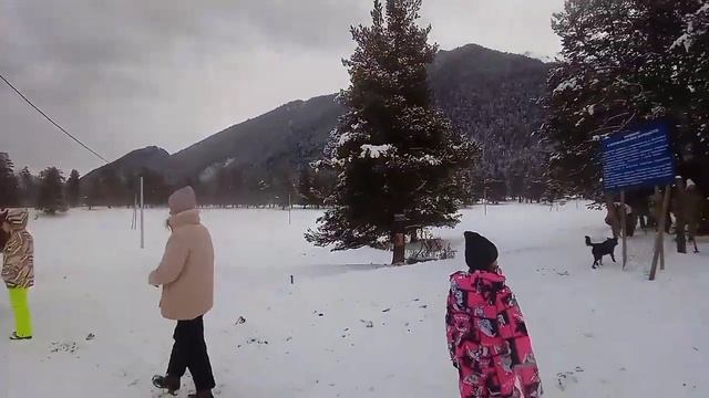 АКТИВНЫЙ ЗИМНИЙ коллективный ОТДЫХ АРХЫЗ 2023г Северный КАВКАЗ Нестерова Полина 911гр #Живите_в_Кай