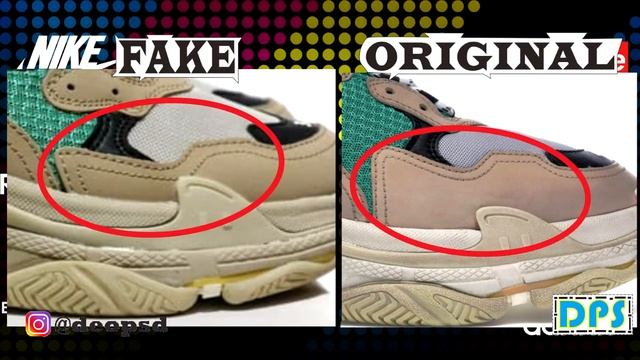 Balenciaga Triple S Beige Green Yellow Original & Fake смотреть онлайн