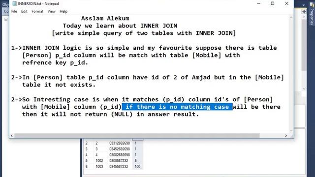 inner join in sql server смотреть онлайн