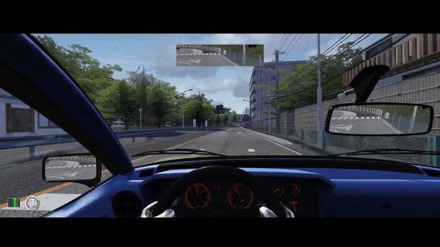 Alpine A310 GT around Inano City in Assetto Corsa смотреть онлайн