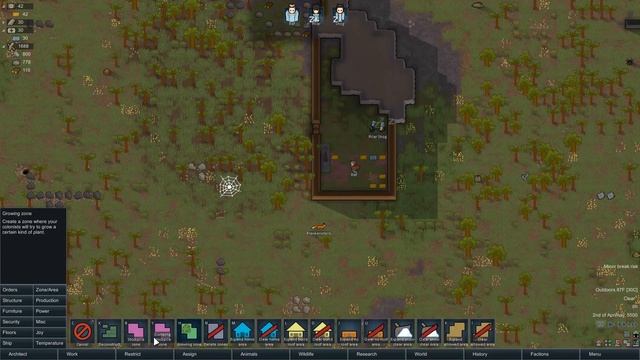 Rimworld: Spider Madness! Part 1: I've Got You Under My Skin [Let's Play Alpha 17 Lovecraft Extreme смотреть онлайн
