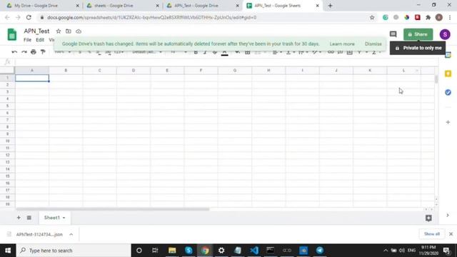 Configure Google Sheets for Python - Part 4 | Share Sheets to Service Account смотреть онлайн
