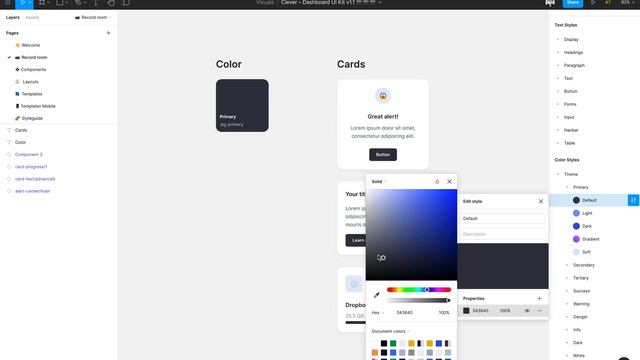 04. Figma Tutorial: Working with colors смотреть онлайн