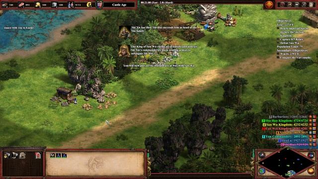 AoE2: DE Custom Campaign | Three Kingdoms | Shi Xie смотреть онлайн