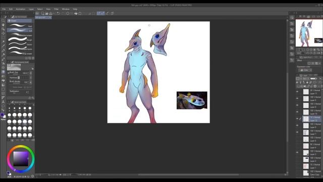 How I Draw Furry Colouring and Shading ( Speedpaint / Commentary Video ) смотреть онлайн