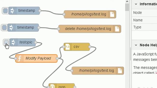 Read and Write Data To a File In Node-Red смотреть онлайн