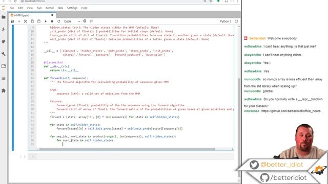 betteridiot: Office Hours! Complete Hidden Markov Models (HMMs) смотреть онлайн