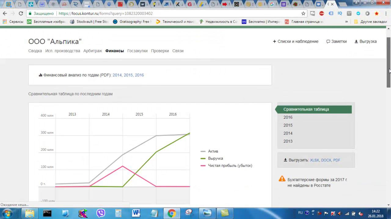 Сервис Контур-Фокус - анализ контрагентов смотреть онлайн