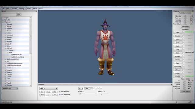 Создание WoW machinima сцен. Знакомство в WoW Model Viewer смотреть онлайн