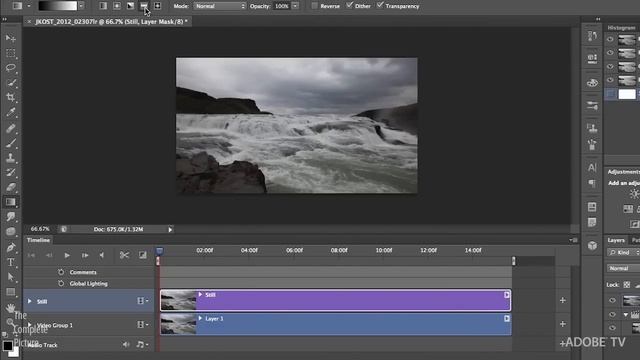 Masking Video in Photoshop for Special Effects смотреть онлайн