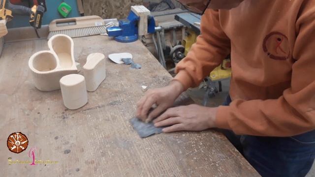 Ahşap Takı Kutusu Yapımı / Heart Shaped Wooden Jewelry Box Making / Band Saw Box