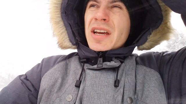 Сильная метель, Кировоградщину заметает. Ветер 37 м/с смотреть онлайн