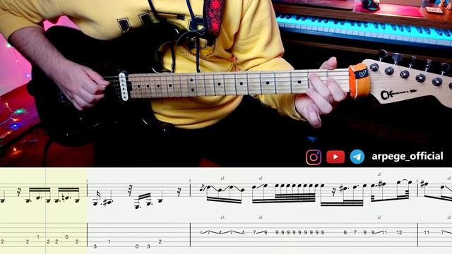 Driver Forever Guitar Tab And Tutorial  [ PRO Electric Version ]