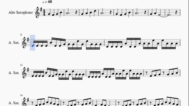 Alto Sax Sheet Music: How to play Heart of Courage by Two Steps from Hell смотреть онлайн