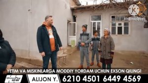 Сардор Рахимхон зулим Исида колган оилани огир холатдан чикариб кетди.