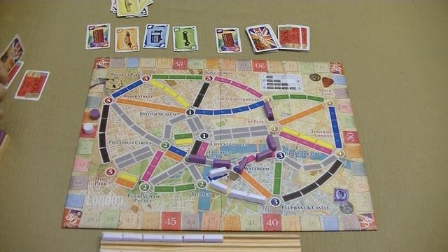 Playthrough - Ticket to Ride: London from Days of Wonder смотреть онлайн