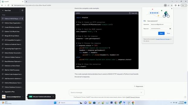 How do you send a HEAD HTTP request in Python 2 смотреть онлайн
