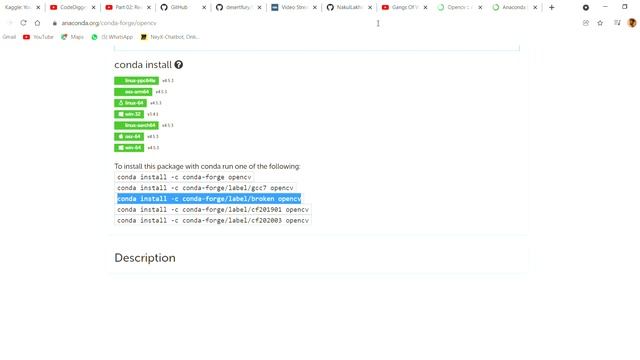 Anaconda Installation & Download Pytorch / Open CV ( Computer Vision ) / Tensorflow Library in Hind смотреть онлайн