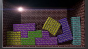 Minecraft Style | Remake: Softbody Tetris V31 ❤️ C4D4U