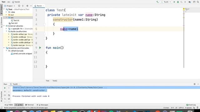 Advance kotlin secondary constructor 2 in hindi - part -8 смотреть онлайн