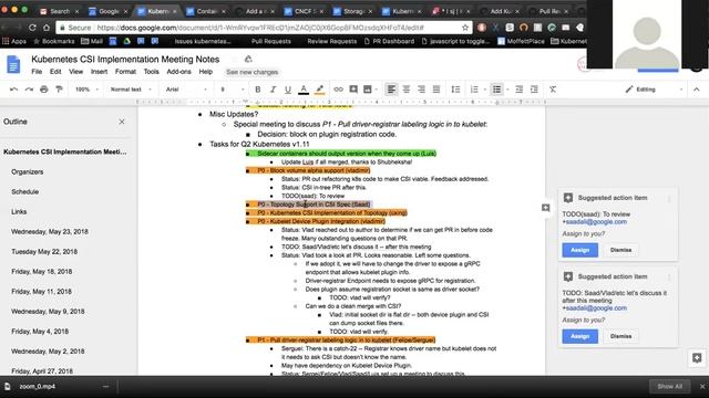 Kubernetes SIG Storage - CSI Implementation Workgroup 20180523 смотреть онлайн