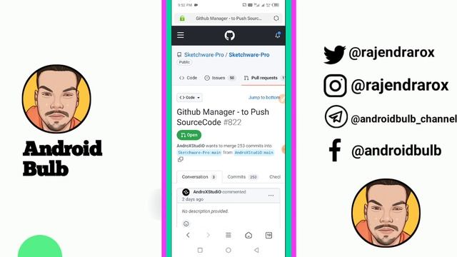 SketchWare Pro Our New Updates Github Manager To Push SourceCode|Hindi|Androidbulb смотреть онлайн