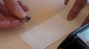 Замена чековой ленты на POS терминале Ingenico ict220