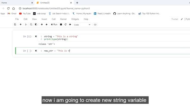Declaring and Joining String In Python (Easy and Simple) смотреть онлайн
