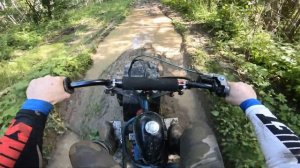 Питбайк. Езда по грязи