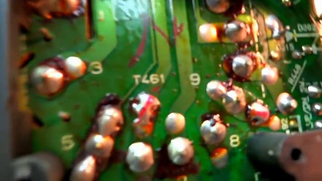 Ремонт телевизора TOSHIBA 2500TS. Как использовать ESR METER. смотреть онлайн