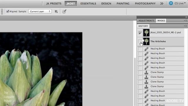 Working with Photoshop’s History Panel, Snapshots and the History Brush смотреть онлайн