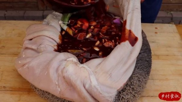 HOT SAND Cook BEEF ORGANS inside A TRIPE! Super Creative Cooking! | Uncle Rural Gourmet