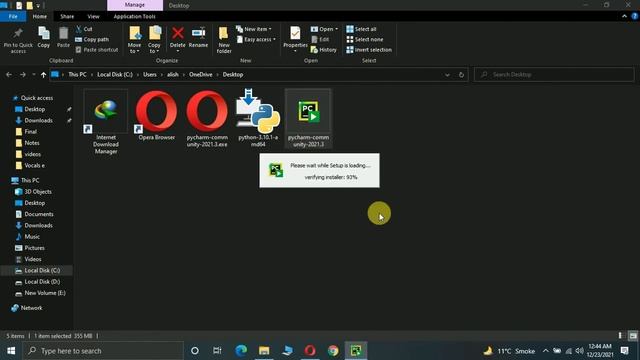 How to Install PyCharm IDE on Windows 10 [ 2022 Update] Step by Step Guide for Python Projects HIND смотреть онлайн