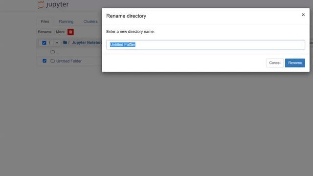 1.1 Create Folder and Upload python files in Jupyter Notebook смотреть онлайн