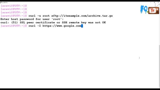 Linux Command Line Tutorial | Curl Linux Command | Send and Receive Files | FOTV смотреть онлайн