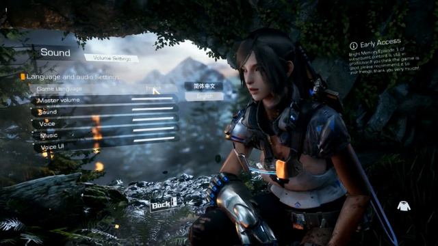 Bright Memory - Episode 1 - How To Change Language To English Tutorial смотреть онлайн