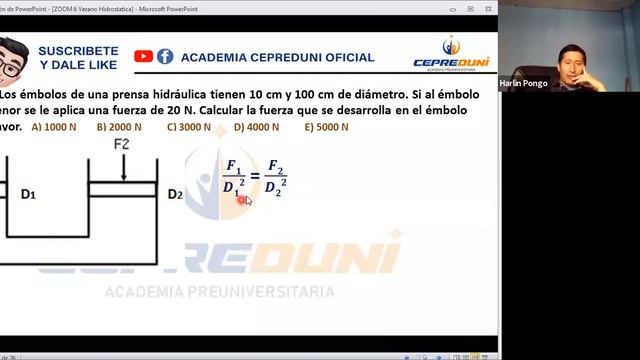 Tema 6 Física - Verano Integral TT / Cepreduni Virtual смотреть онлайн