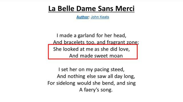 La Belle Dame Sans Merci by John Keats Summary in Urdu/Hindi l Line by Line Explanation Themes смотреть онлайн