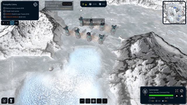 Colony Siege, RTS- Tranquility Colony ENDLESS (Hard) смотреть онлайн