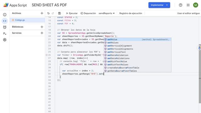Crea y envía reportes personalizados en pdf con Apps Script смотреть онлайн