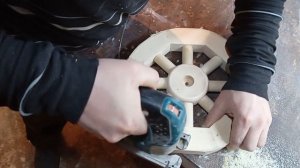 Декоративная телега для сада своими руками. DIY decorative cart for the garden. кашпо для цветов.