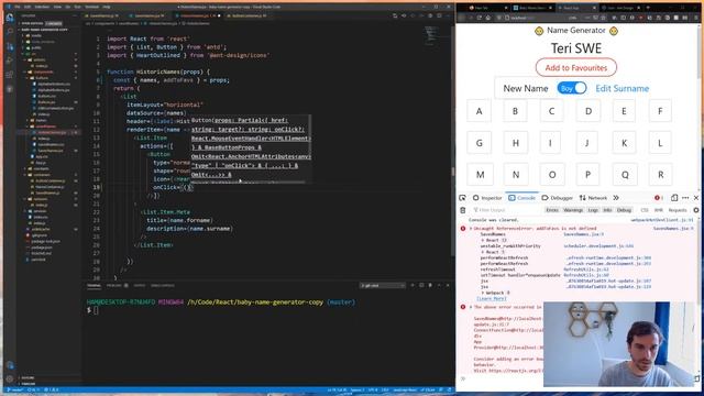 Redux Favouriting Feature | React and Redux Tutorial | Baby Name Website смотреть онлайн