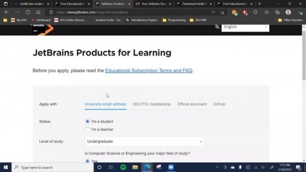 How to Apply For JetBrains Student License