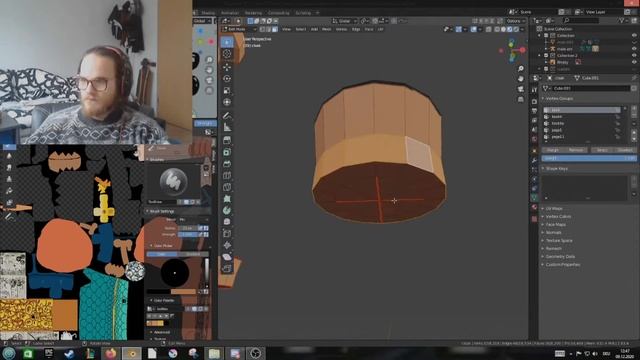 My Blender Workflow TEXTURE PAINTING #4 Character 2 смотреть онлайн