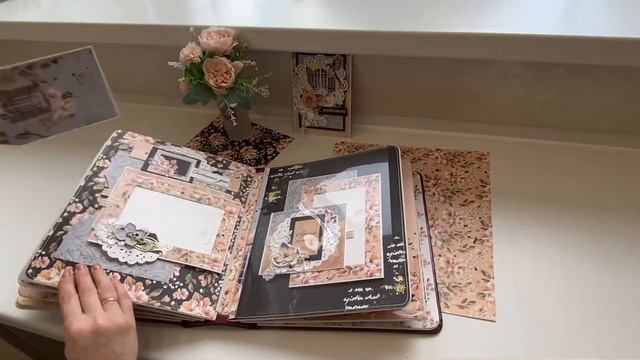 Скрапальбом/ Обзор/#scrapbooking / Семейный альбом смотреть онлайн