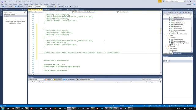 C# live tutorial: Creating a Minecraft server launcher (Part 26) смотреть онлайн